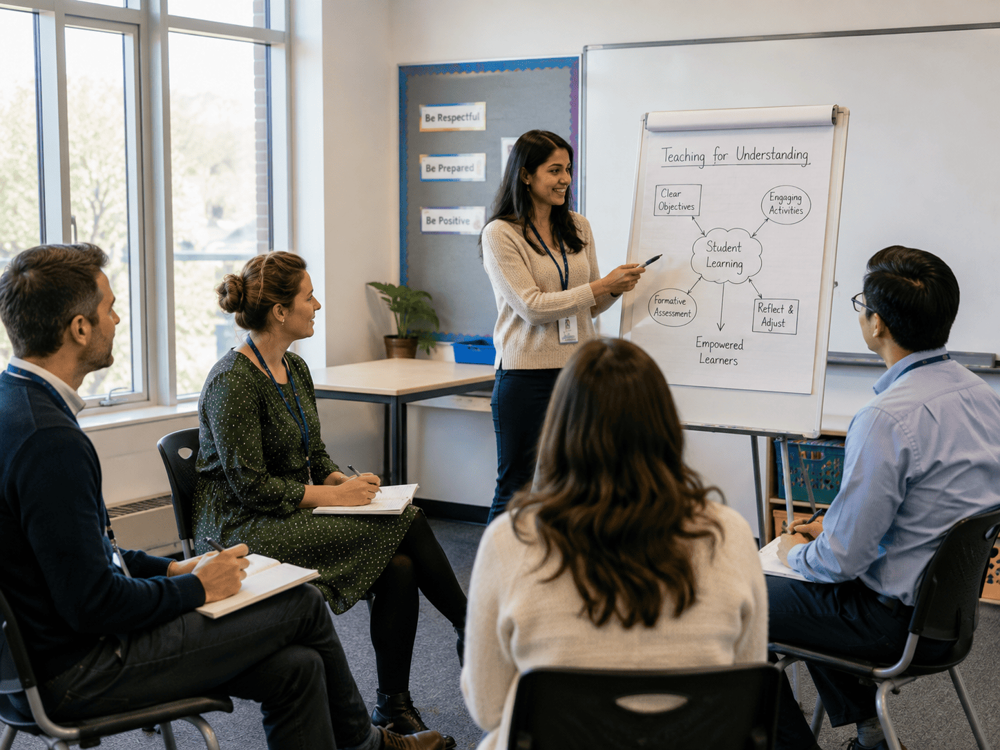 Teaching practice class